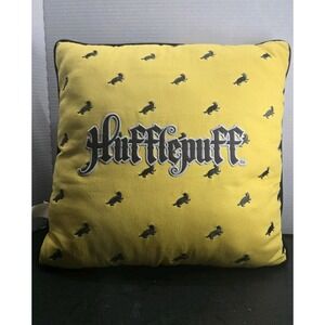Harry Potter Hufflepuff Pillow Home Decor Wizarding World 16"X16"